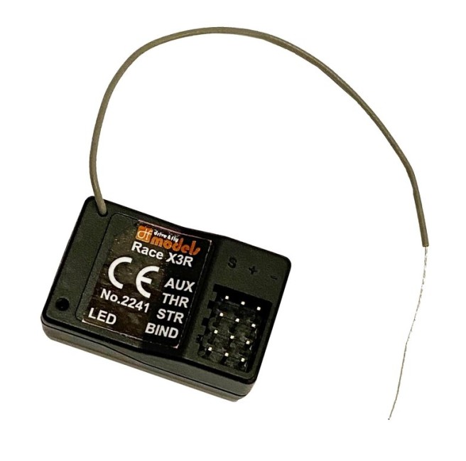Fernsteuerung-Set Race X3 mit Empfänger DF Models 2240
