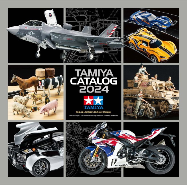 Tamiya Katalog 2024 (ENG, DE, FR, ESP) - Tamiya 64451