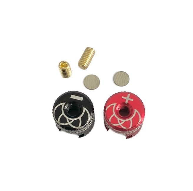 Aluminum Heatsink Bullet Plug Heads (2) Absima 3040019