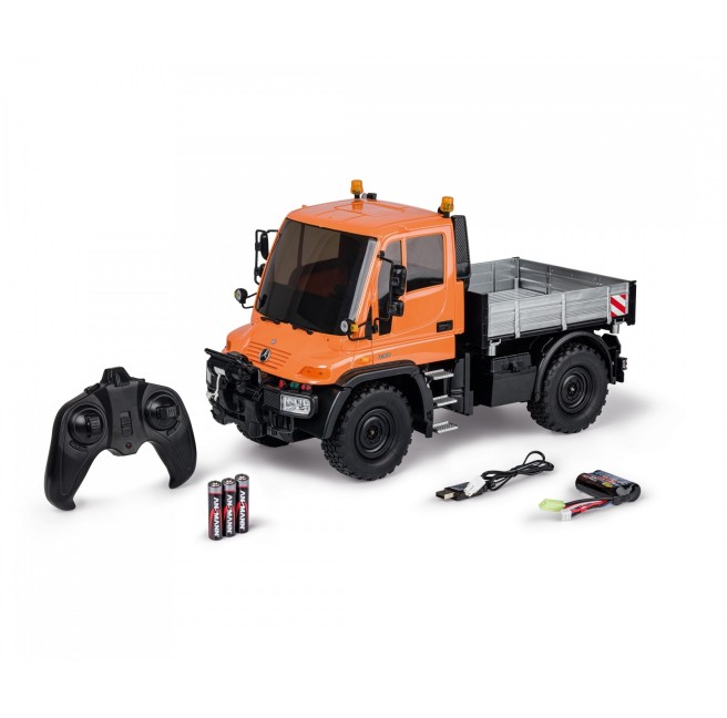 1:12 MB Unimog U300 pomarańczowy RTR Carson 907720