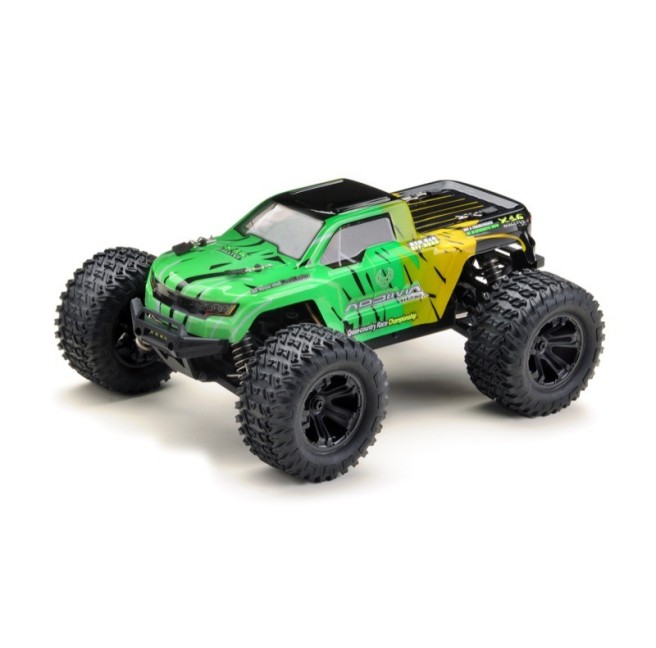 1:16 Monster Truck MINI AMT yellow/green 4WD RTR Absima 16008