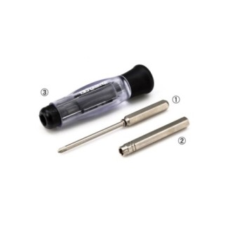 Mini 4WD (+) Screw Nut Driver Set PRO Tamiya 74131