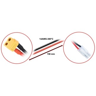 Charging Cable XT60 fits for Tamiya 15cm Absima 3040055