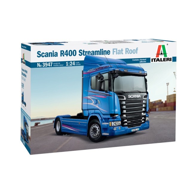 1:24 Scania R400 Streamline (Flat Roof) Italeri 3947