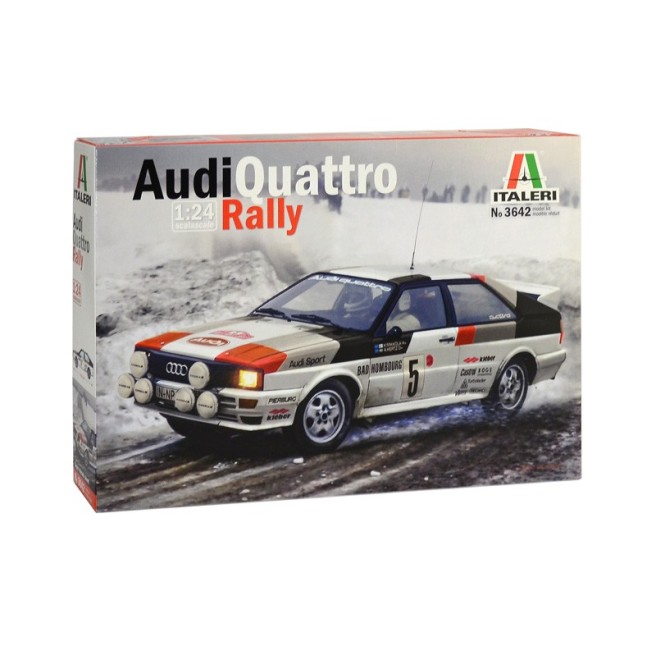 1:24 Audi Quattro Rally Italeri 3642
