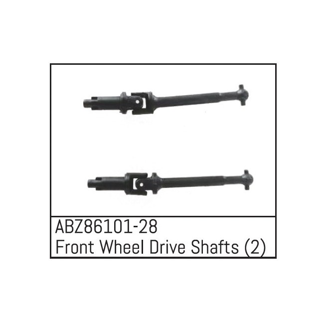 Front Wheel Drive Shafts - Mini AMT (2) Absima ABZ86101-28