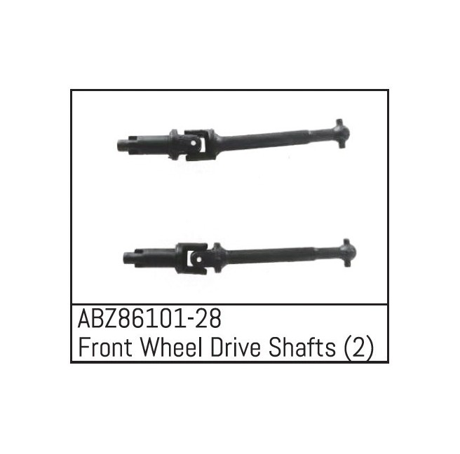 Wały napędowe kół przednich — Mini AMT (2) Absima ABZ86101-28