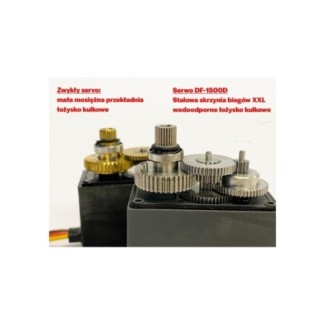 Digital servo DF-1500D 15KG waterproof DF Models 2423