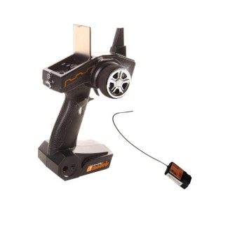 Remote control equipment RACE X by DF Models with receiver.