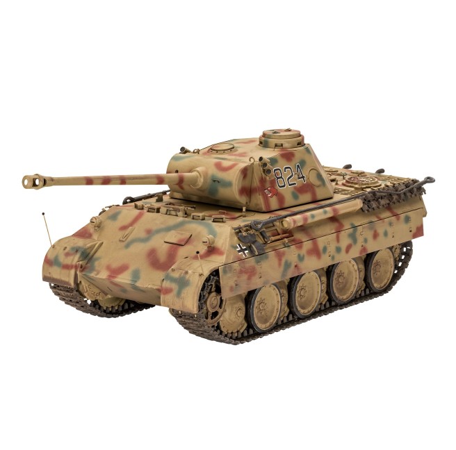 Panther Ausf. D tank model in 1:35 scale