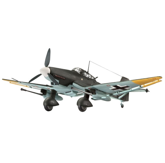 Junkers Ju 87 G/D Tank Buster model by Revell in 1:72 scale.
