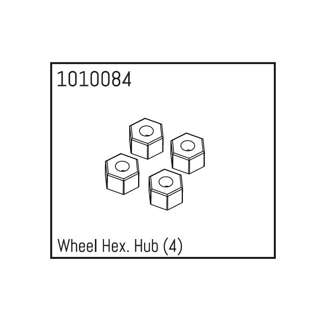 Hex wheel Absima 1010084