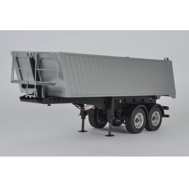 Model 1:14 2-axle tipping trailer Carson 907312 on a white background.