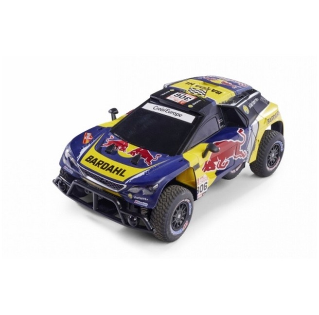 Modell ferngesteuertes Auto Peugeot Rally 3008 DKR LOEB 19.