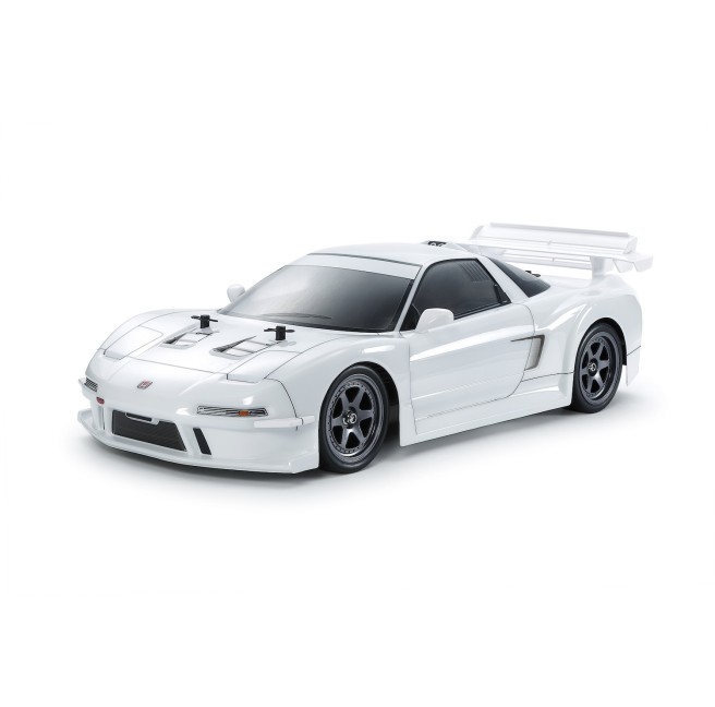 Model zdalnie sterowanego samochodu Honda NSX Racing 1998 TT-02 w skali 1:10.