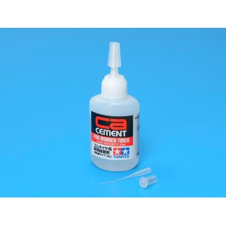Tamiya 54511 CA-Klebstoffflasche mit niedriger Viskosität für Reifen