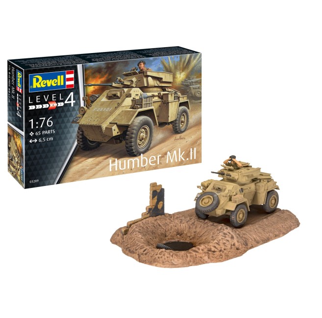 Model 1:76 Humber Mk.II firmy Revell z numerem 03289.