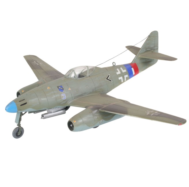 Modell Flugzeug Messerschmitt Me 262 A-1a im Maßstab 1:72