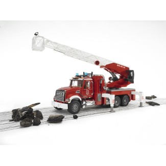 Zabawka Bruder 02821 Mack Granite straż pożarna z pompą