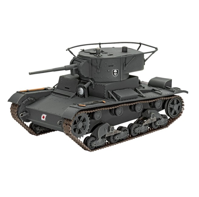 Model of T-26 tank in 1:35 scale