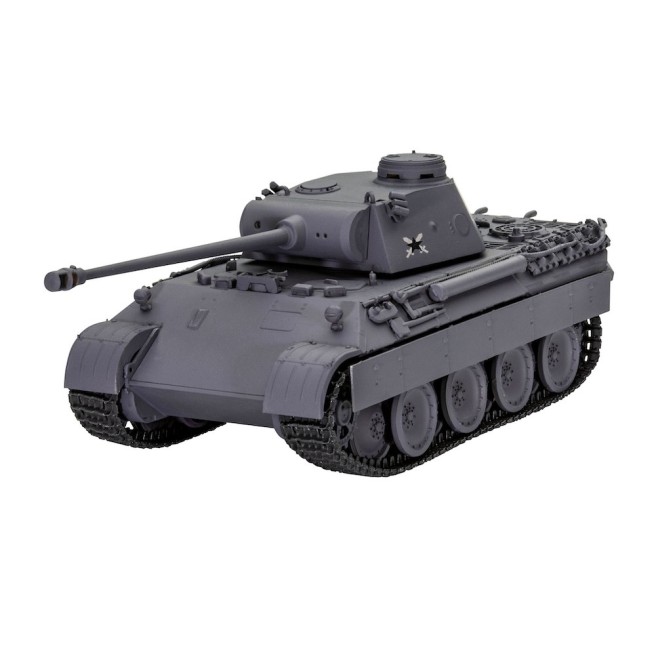 Panther Ausf.D tank model in 1:72 scale