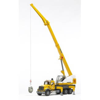 Bruder 02818 Mack Granite z dźwigiem Liebherr Bruder 02818 Mack Granite z dźwigiem Liebherr