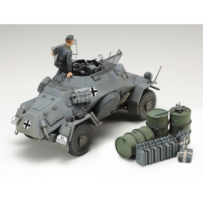 Tamiya 35270 1/35 German Sd.Kfz.222 w/Photo Etched Parts - foto 3