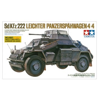 Tamiya 35270 1/35 German Sd.Kfz.222 w/Photo Etched Parts - foto 1