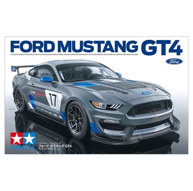 1/24 Ford Mustang GT4 model do sklejania Tamiya 24354