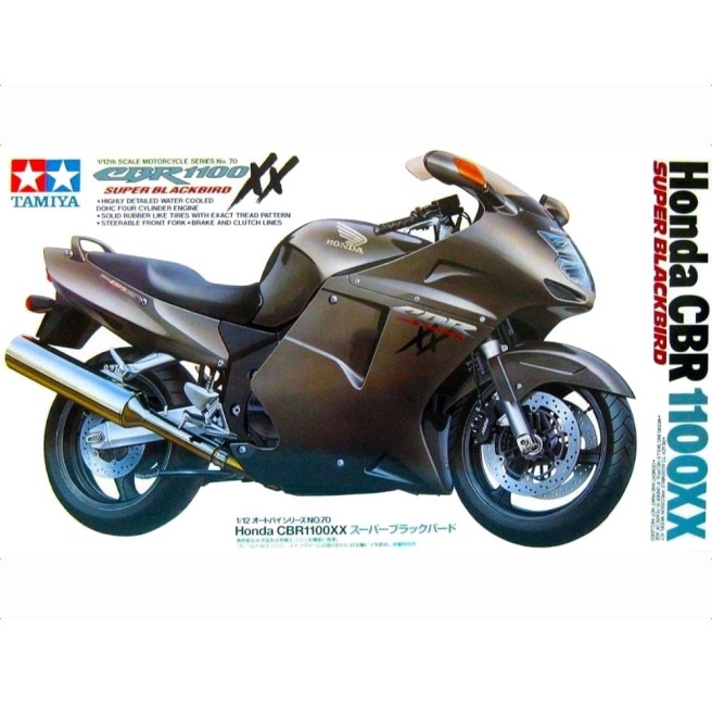 1/12 Scale Honda CBR 1100XX Super Blackbird Model Kit by Tamiya