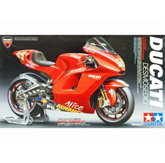 Ducati Desmosedici 1/12 Scale Model Kit by Tamiya