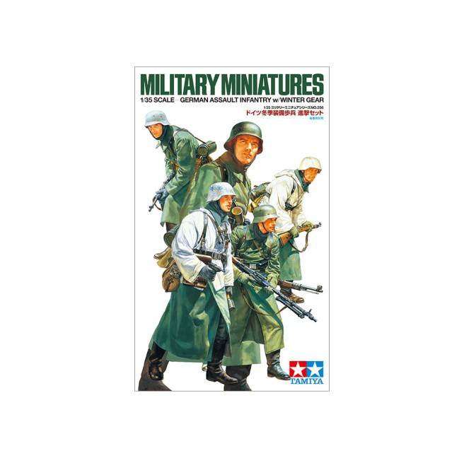 Tamiya 35256 1/35 German Assault Infantry w/Winter Gear - foto 1