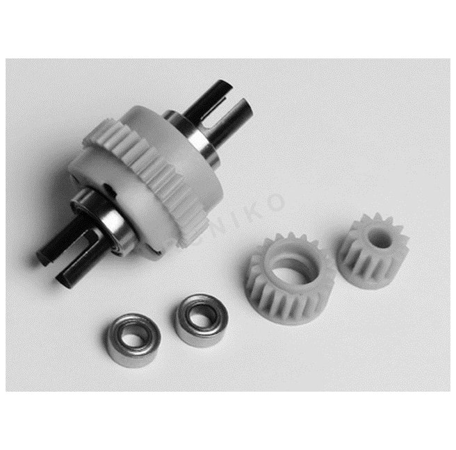 Complete Differential Assembly for Ansmann Racing DNA 2WD Buggy