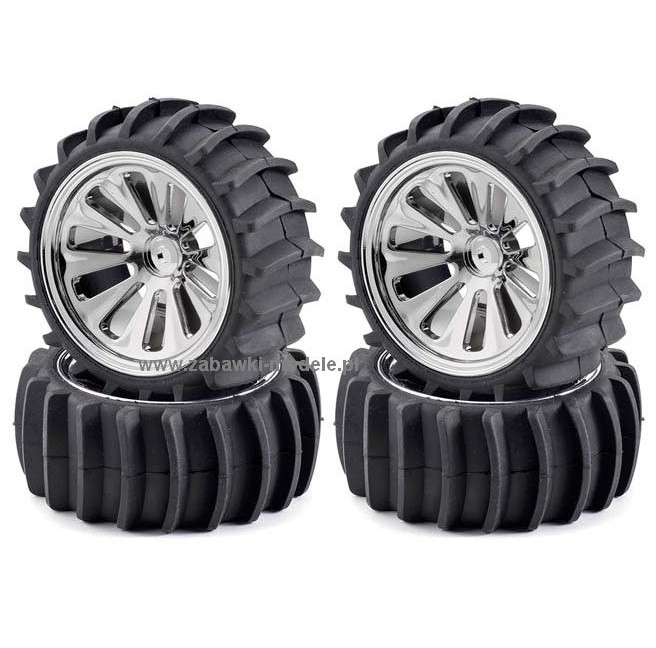 1:10 Scale 4WD Beach Wheels for RC Cars by Carson