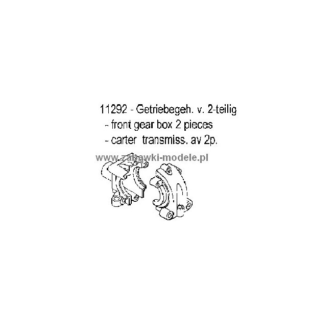 Vorderes Getriebegehäuse Carson 500011292