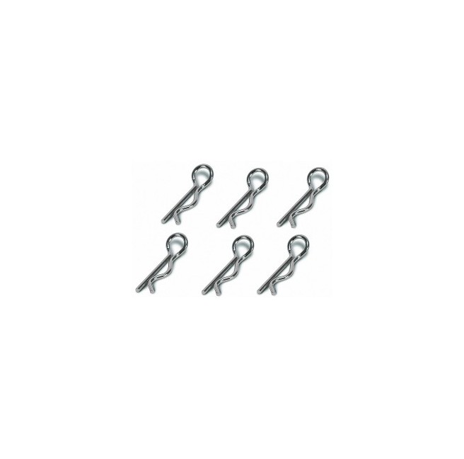 Carson 16mm Body Clips (Pack of 6)