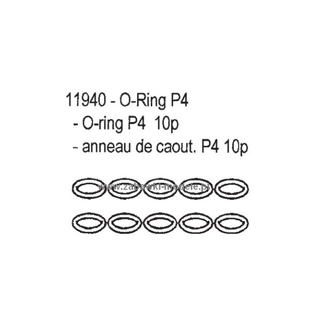 O-Rings for Carson CM Chassis (Pack of 10)