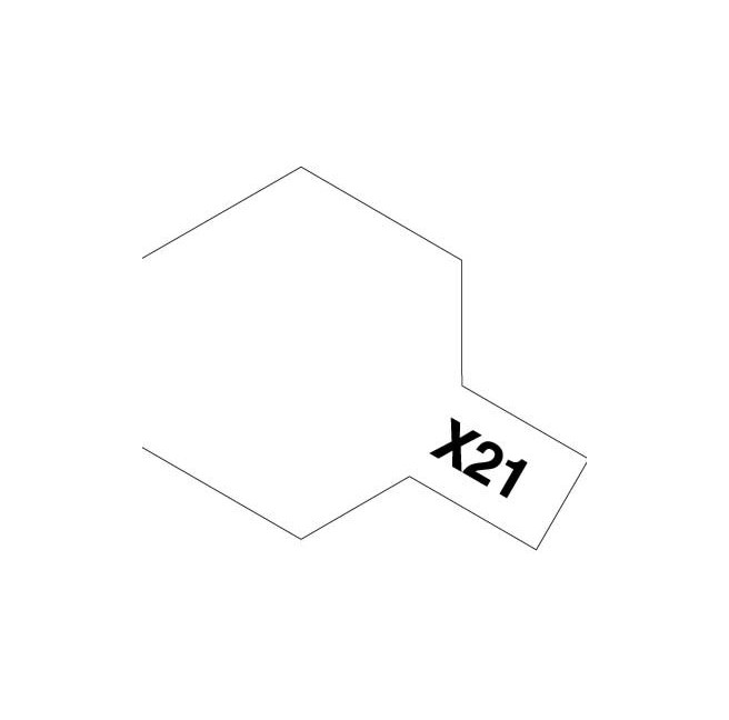 Tamiya 81521 X-21 Flat Base akryl 10ml - foto 1