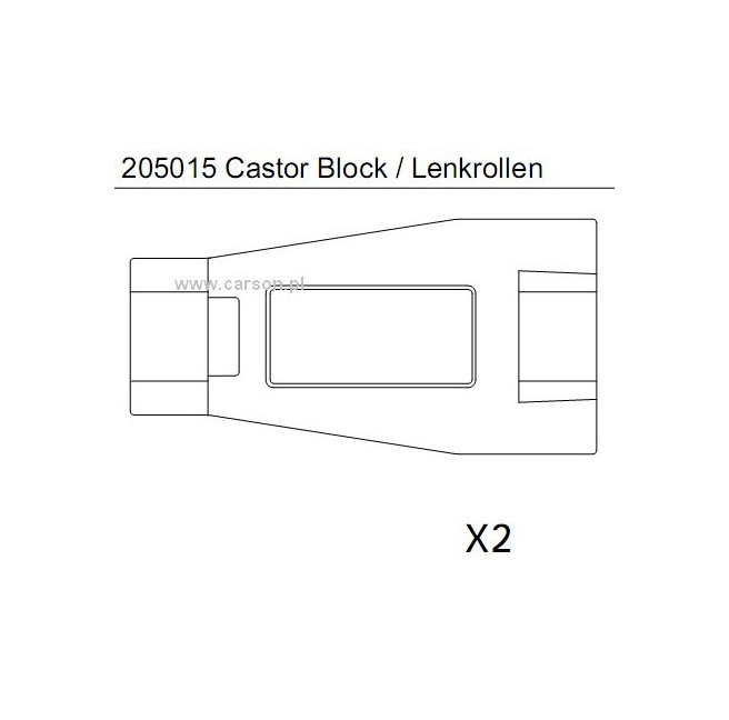 C-8M Raptor Lenknabe (C-Hub) Carson 205015