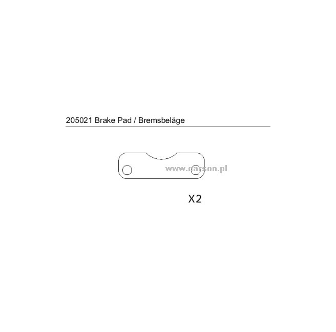 C-8M Raptor Brake Pads (2)