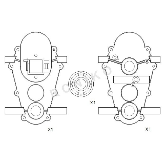 C-8M Raptor Gearbox Casing Kit