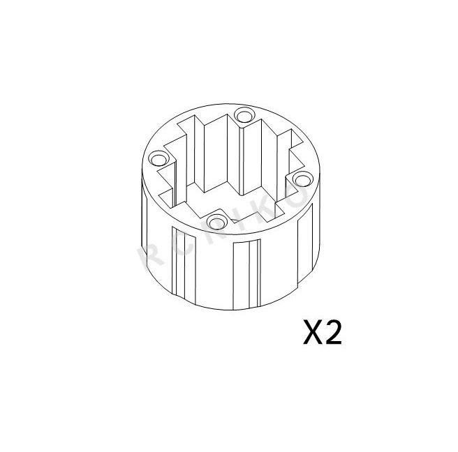 Differential Gearbox Housing for Carson C-8M Raptor