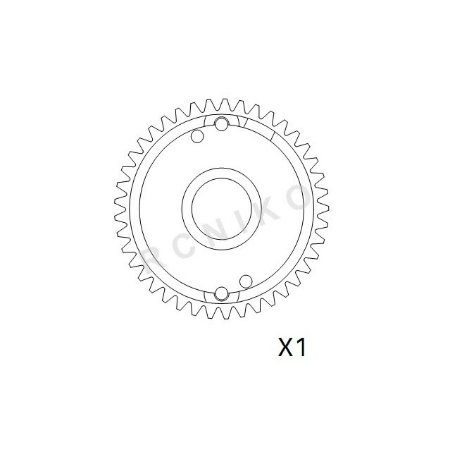 Carson C-8M Raptor Second Gear Gearwheel 500205067