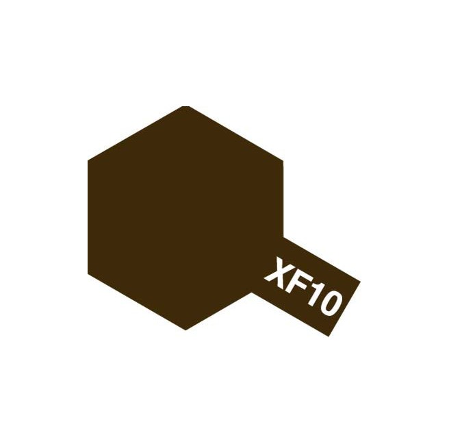 Tamiya 81710 XF-10 Flat Brown akryl 10ml - foto 1