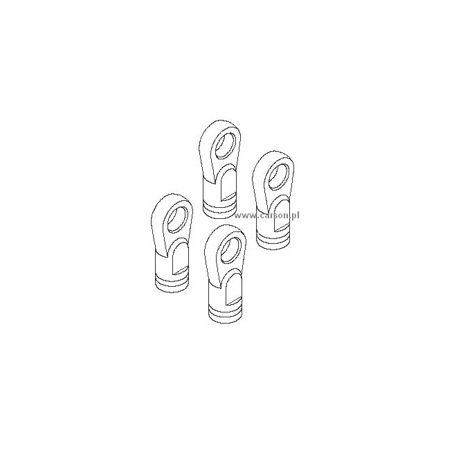 CNT 3.5mm Rod Ends for Carson 500205248
