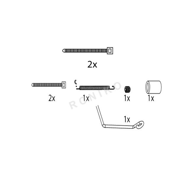 CY-4B Silencer Mount Carson 500205496