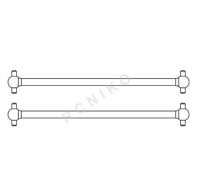CY-2 Wałki napędowe (2) Carson 500205662