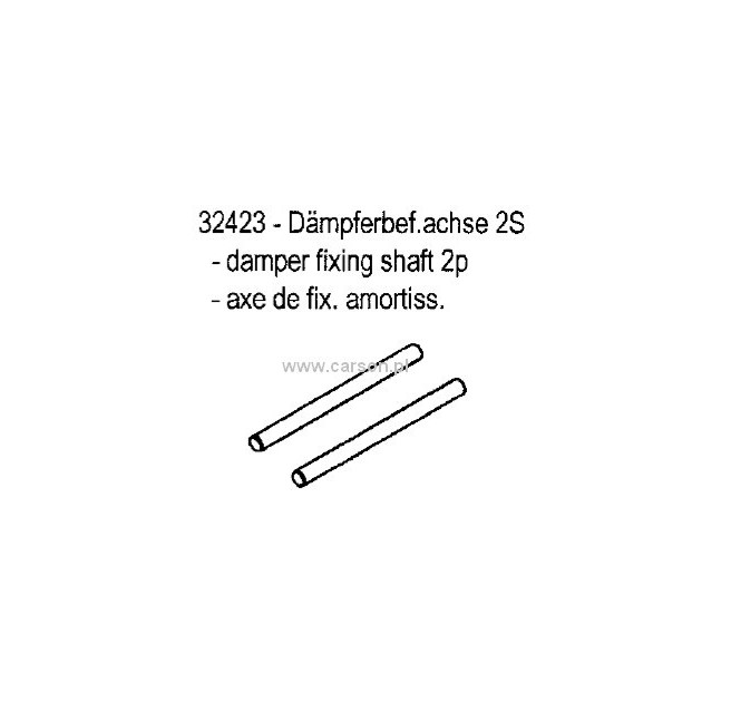 Carson Shock Absorber Pins (2-Pack)