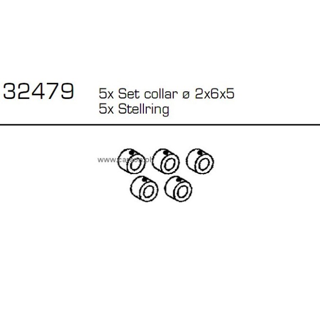 C-6B/M Pierścienie ustalające Carson 500032479