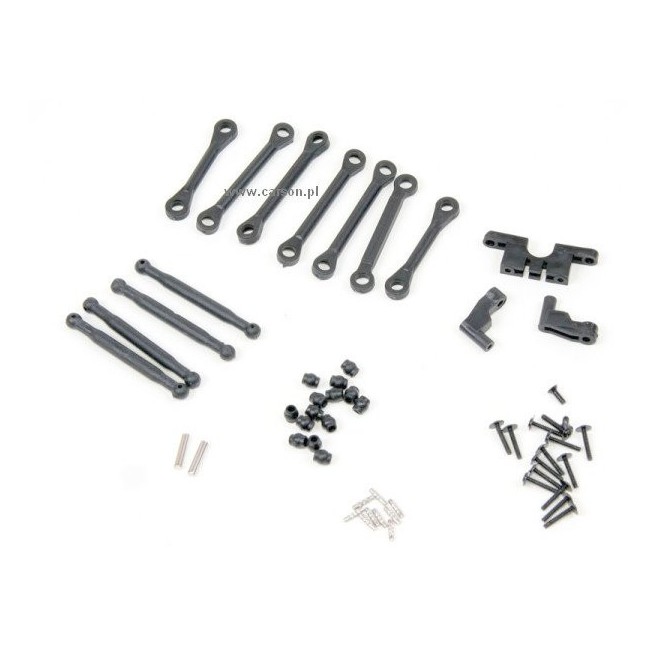 Mr Fu/Max 18XXL Upper Suspension Arms Set + Drive Shafts Carson 500405017